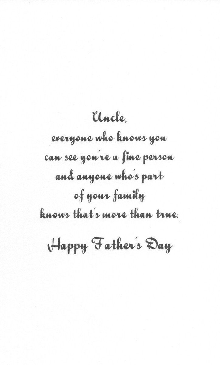 Happy FATHER S DAY Card FOR UNCLE Joy Boat Family By Popular Greetings EBay Happy FATHER S DAY Card FOR UNCLE Joy Boat Family By Popular Greetings EBay