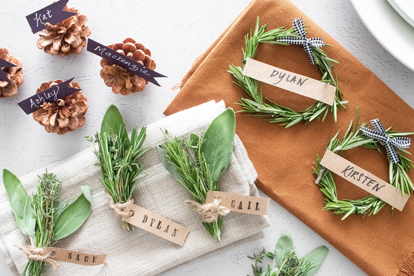 How To Make Place Cards With Natural Materials Ehow