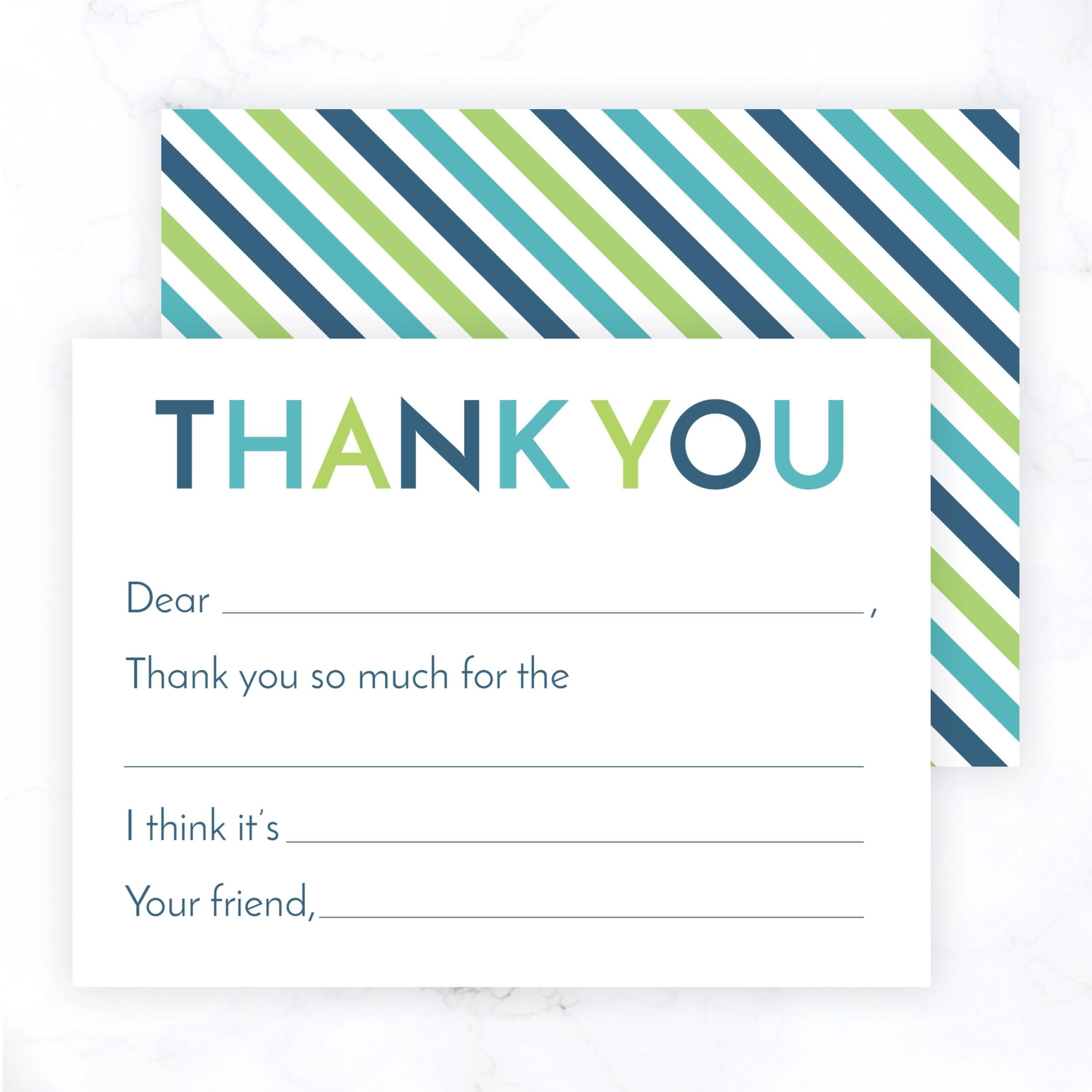 fill in blank thank you notes
