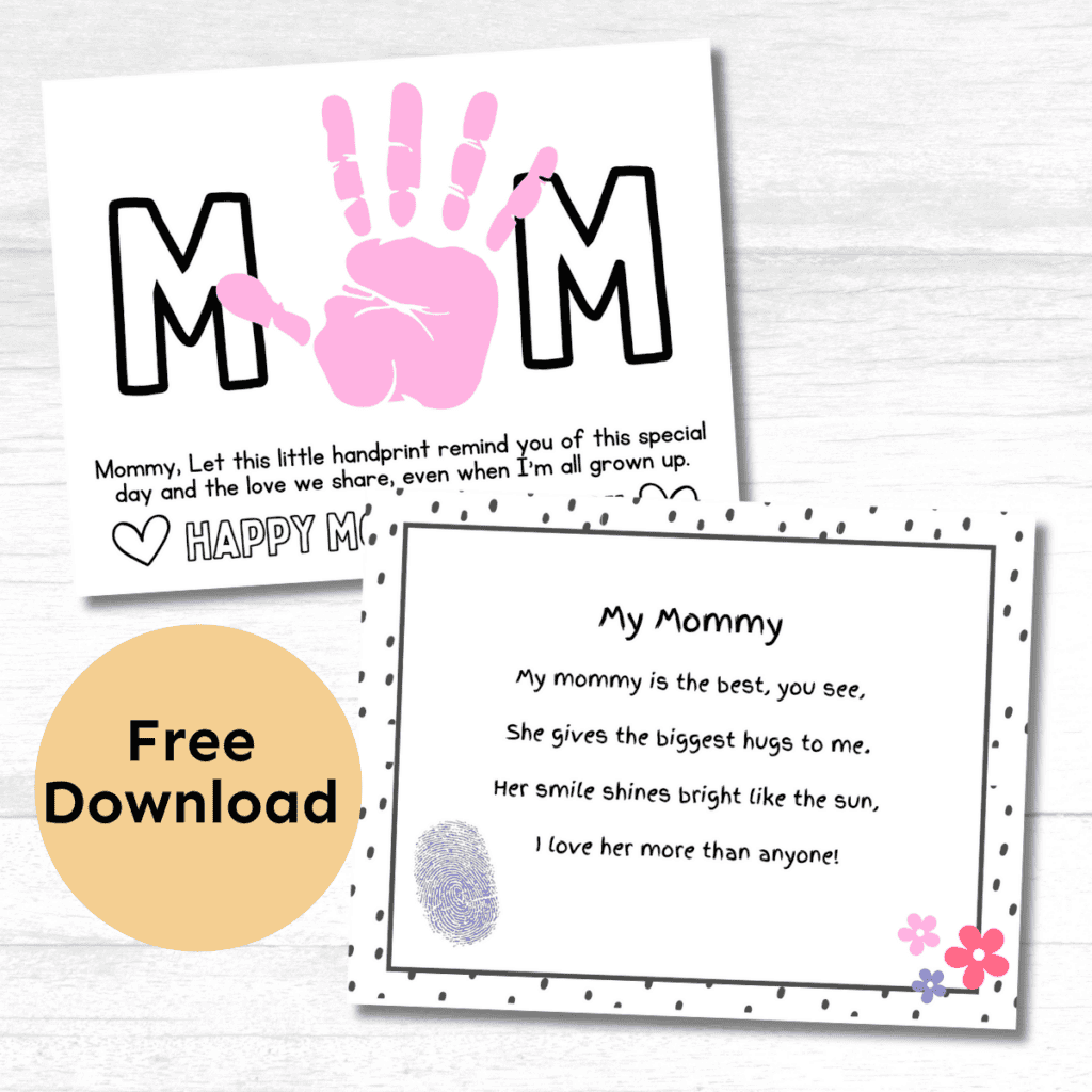 Mother s Day Poems For Kids With Free Printables Mindfulmazing