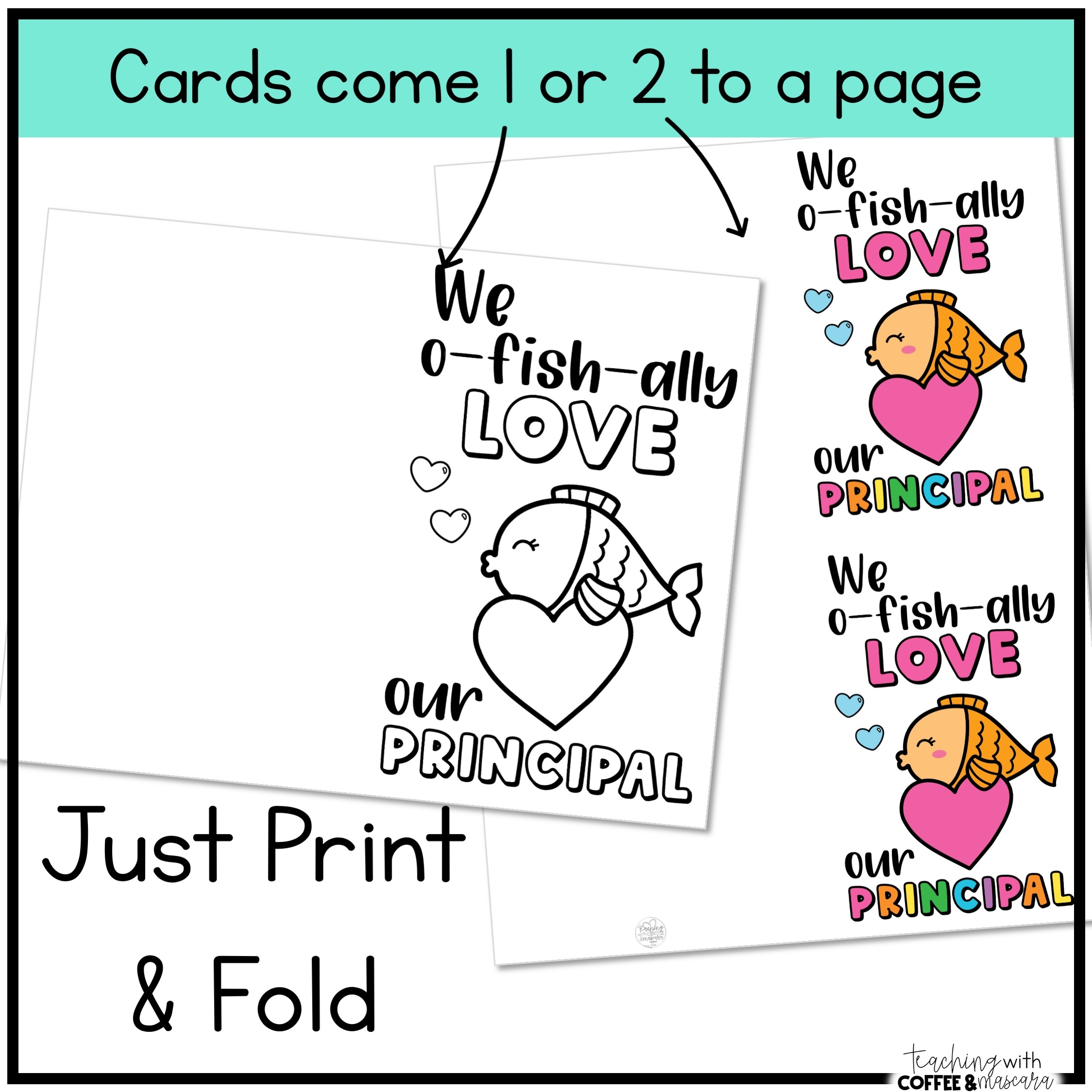 Principal Appreciation Day Printable Principal Appreciation Cards Made By Teachers