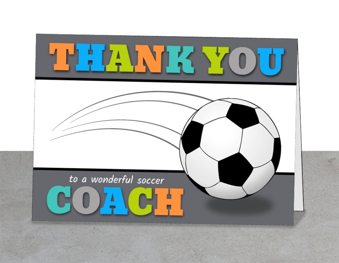 thank you note to soccer coach