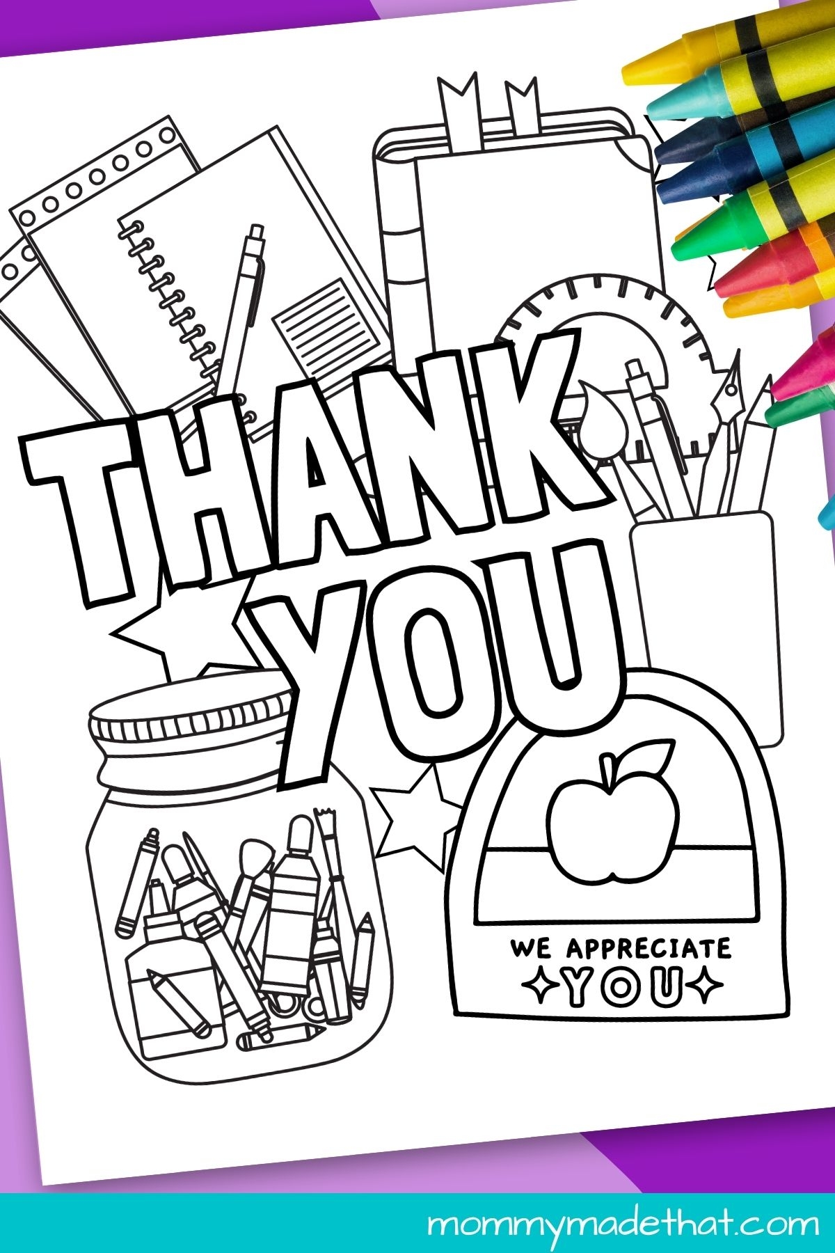 Teacher Appreciation Coloring Pages Teacher Appreciation Coloring Pages