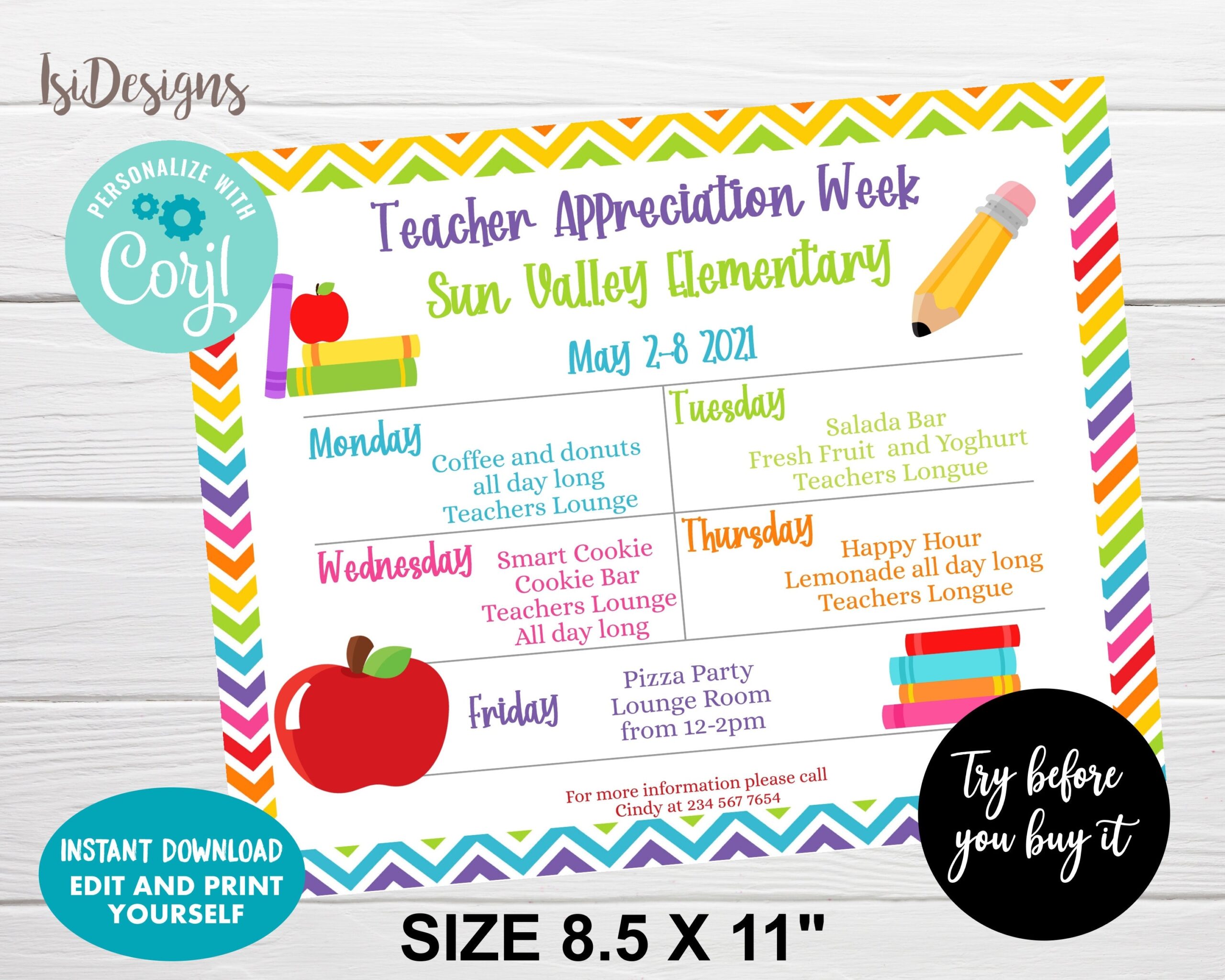 Teacher Appreciation Week Flyer Instant Download Teachers Week Schedule Events Editable Template Appreciation Activities Calendar Etsy Teacher Appreciation Week Flyer Instant Download Teachers Week Schedule Events Editable Template Appreciation Activities Calendar Etsy