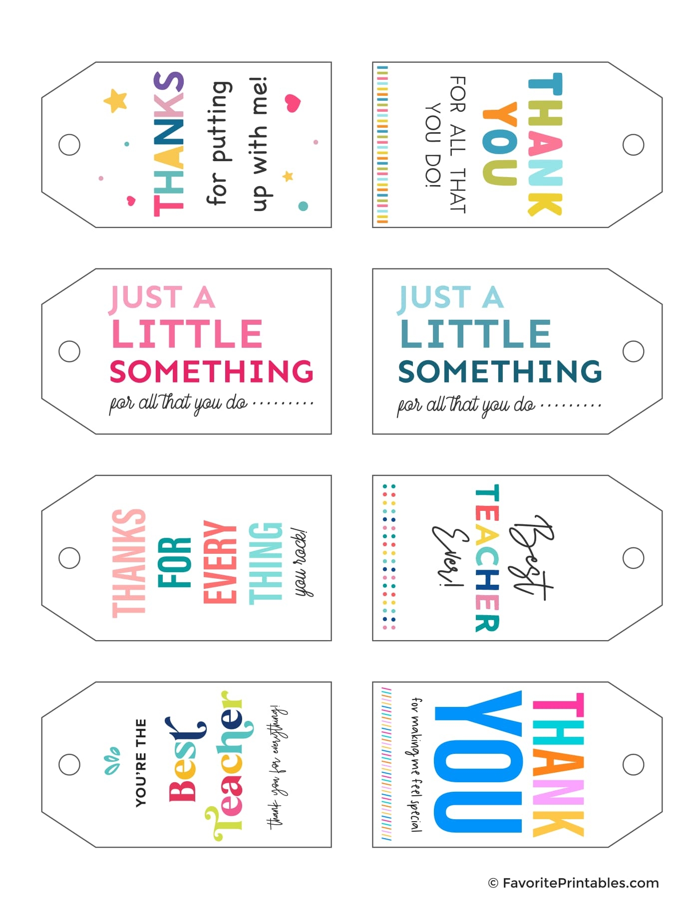 free teacher appreciation printable tags