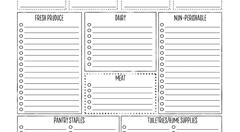 The Most Practical Meal Planner EVER Our Handcrafted Life