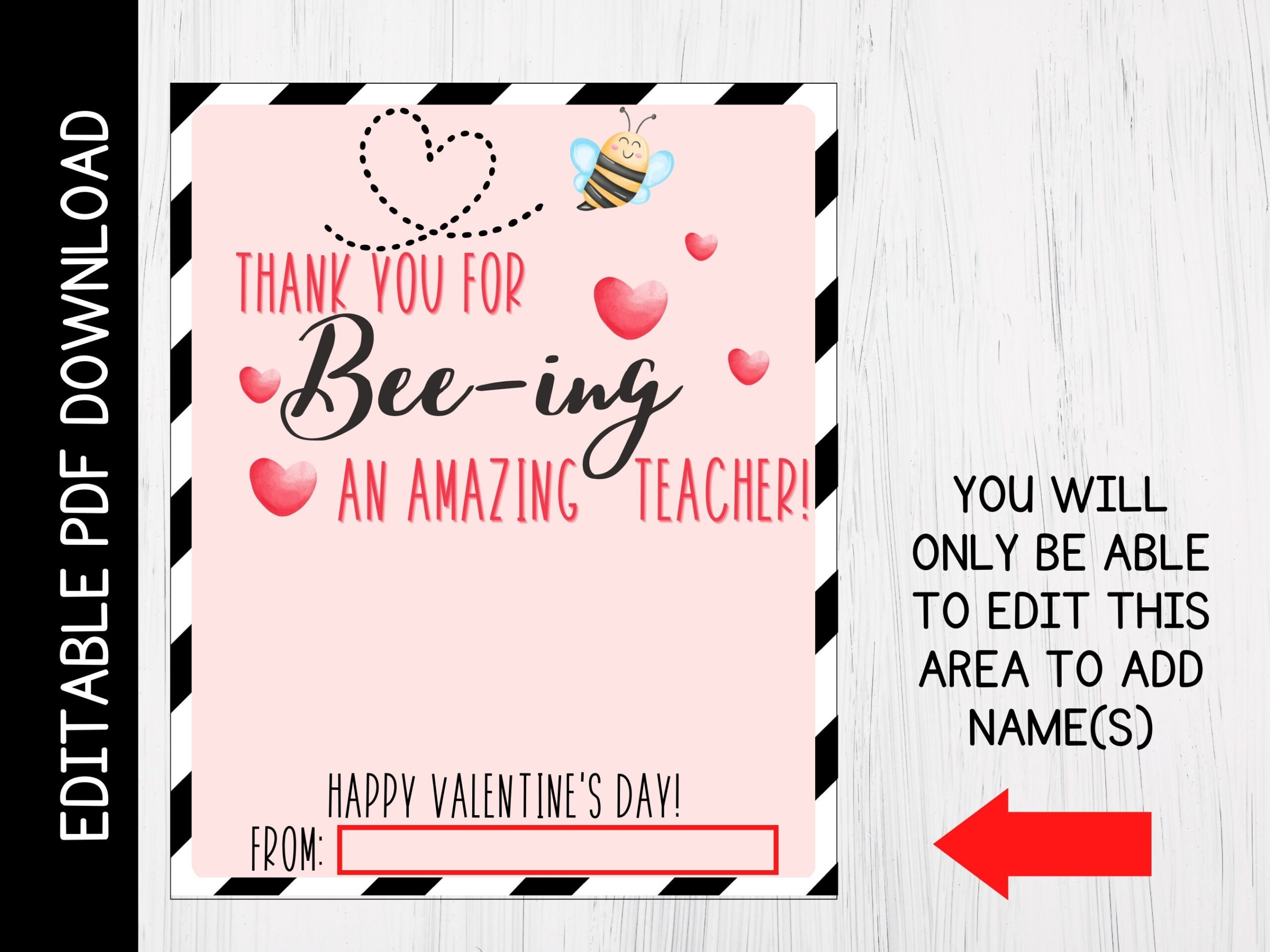 Valentine s Day Teacher Gift Burt s Bees Lip Balm Card PDF Download Etsy Denmark Valentine s Day Teacher Gift Burt s Bees Lip Balm Card PDF Download Etsy Denmark