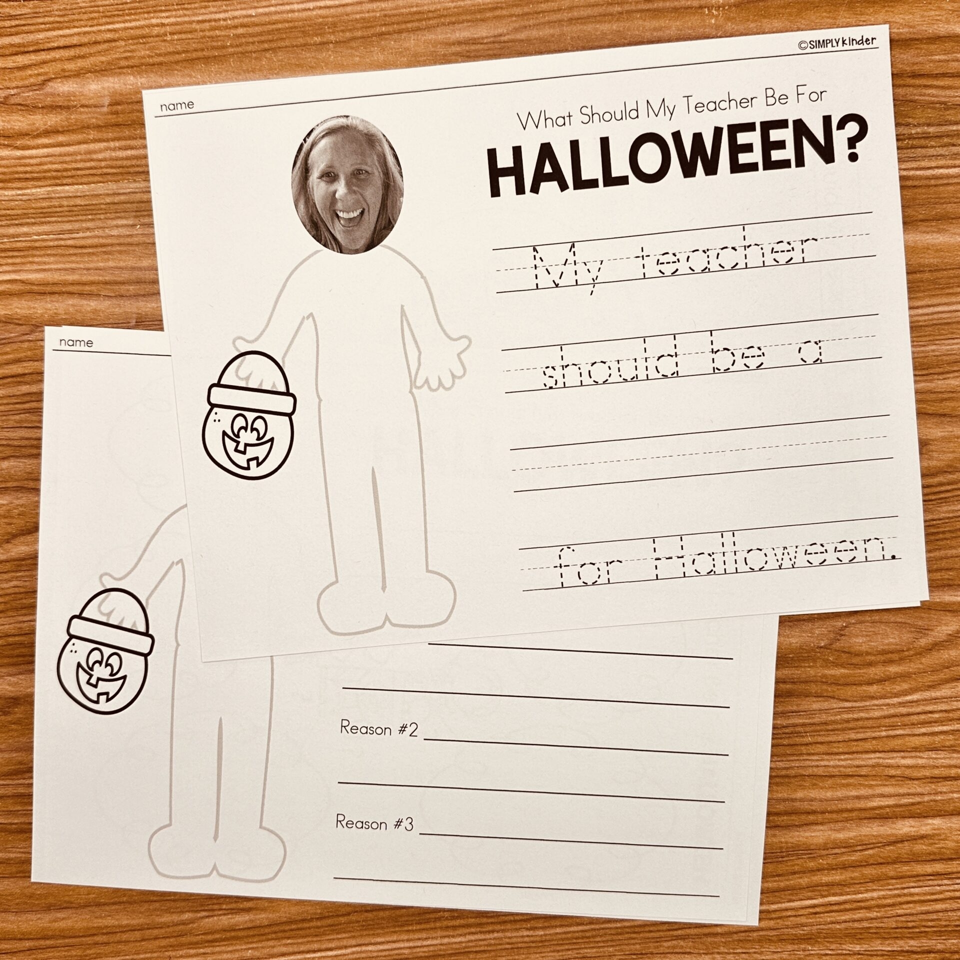 What Should My Teacher Be For Halloween Simply Kinder